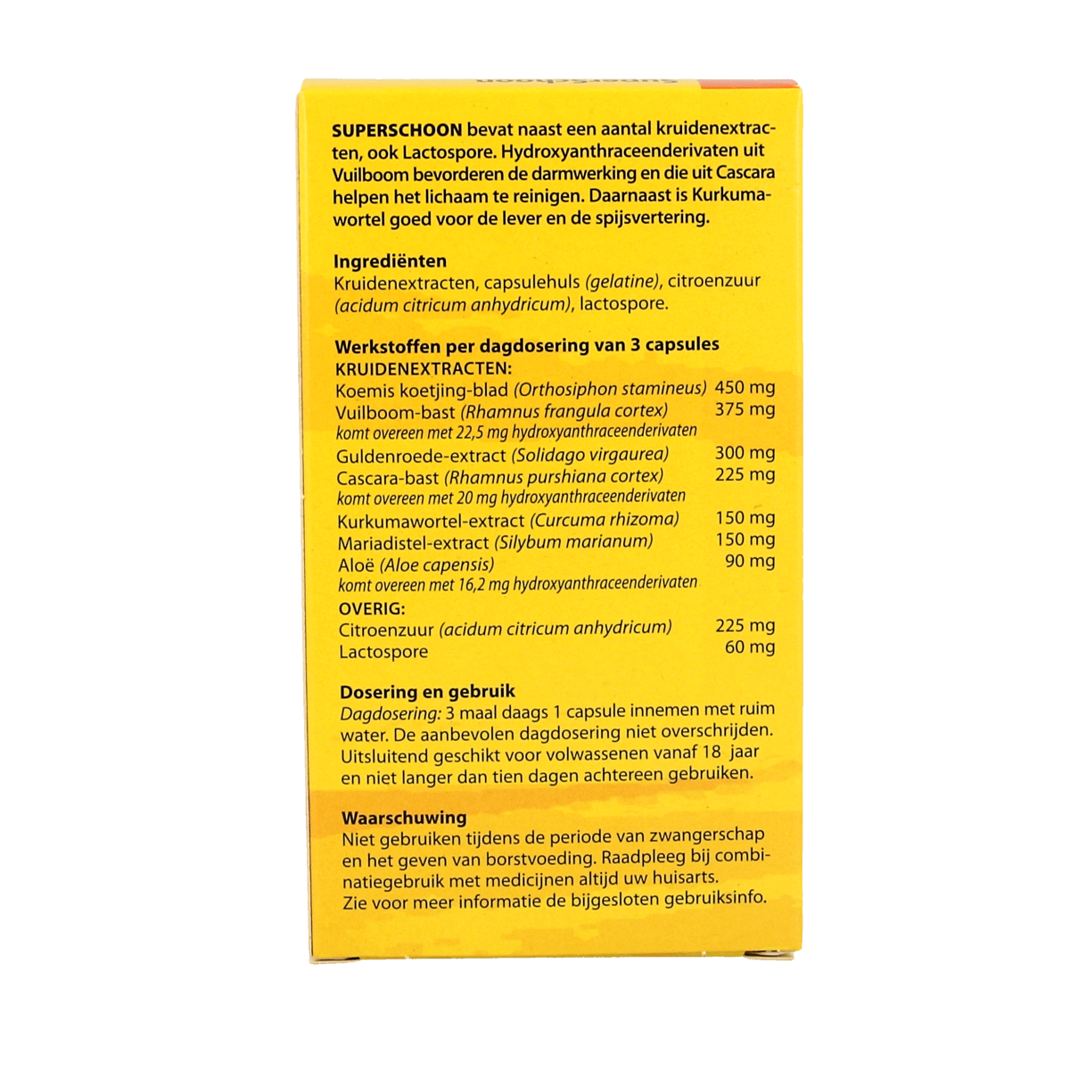 Bloem Super schoon reinigingskuur 15.00 Capsules