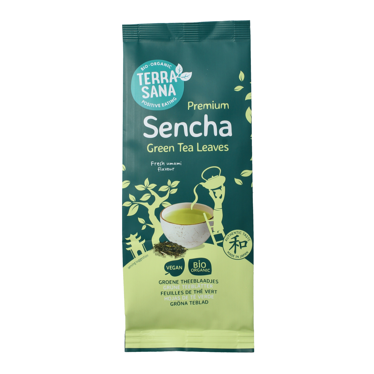 TerraSana Sencha groene thee bio 75.00 Gram