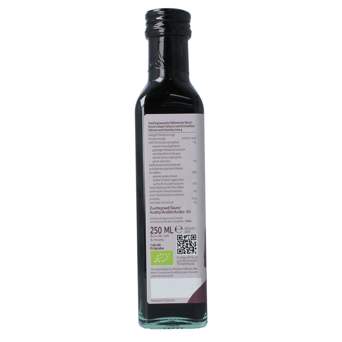 TerraSana Aceto balsamico di modena bio 250.00 Milliliter