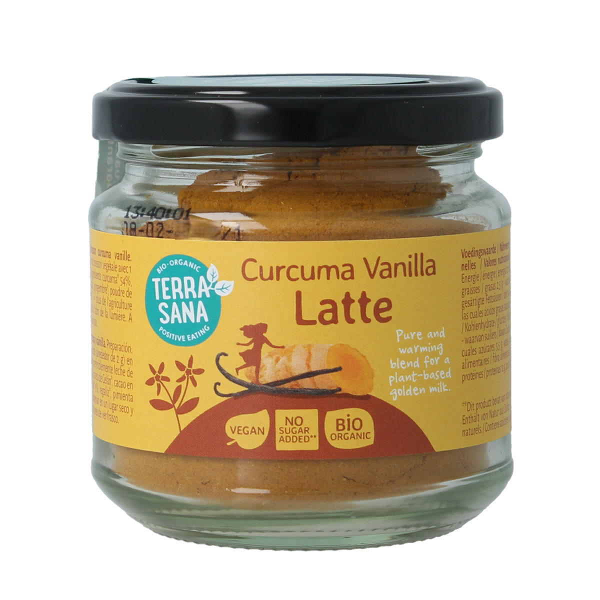 TerraSana Latte curcuma vanilla bio 70.00 Gram