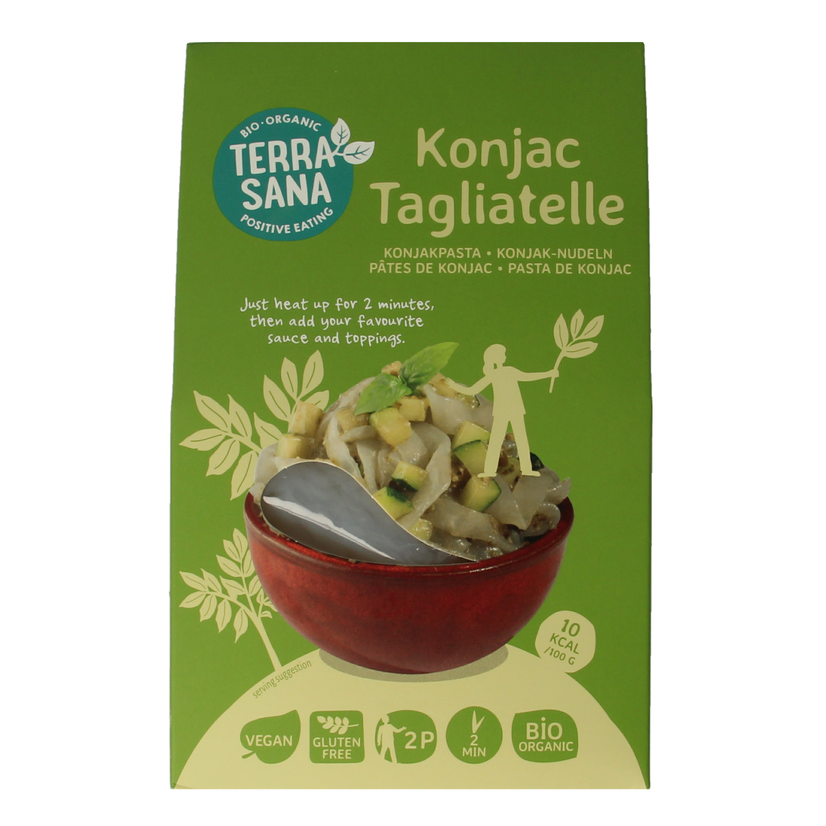 TerraSana Konjac tagliatelle bio 250.00 Gram