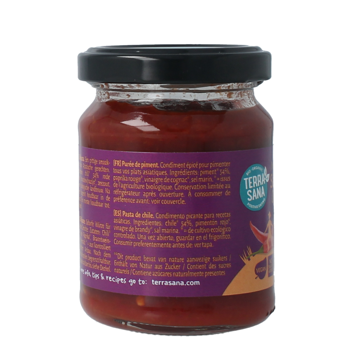 TerraSana Sambal oelek bio 90.00 Gram