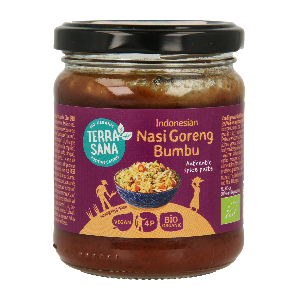 TerraSana Indonesische nasi goreng boemboe bio 200.00 Gram