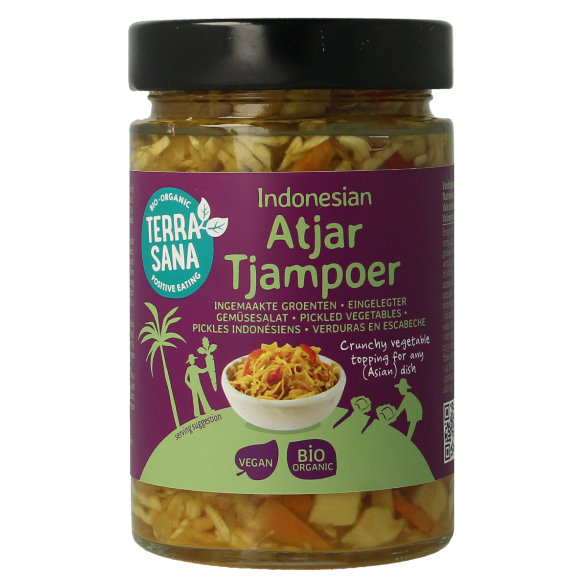 TerraSana Indonesische atjar tjampoer bio 300.00 Gram