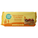 TerraSana Crackers sesam & rozemarijn bio 250.00 Gram