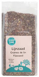 TerraSana RAW lijnzaad gebroken bio 400.00 Gram