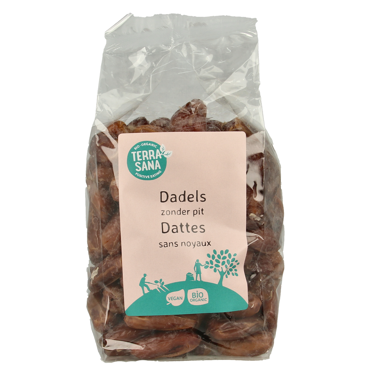 TerraSana RAW dadels zonder pitten bio 750.00 Gram