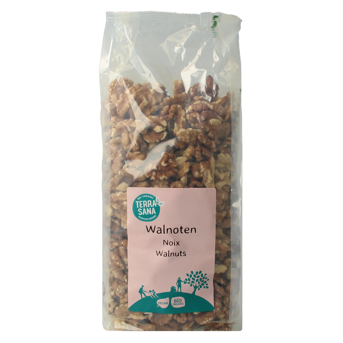TerraSana Super walnoten gepeld bio 600.00 Gram