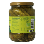 TerraSana Augurken fris zoet/zuur bio 670.00 Gram