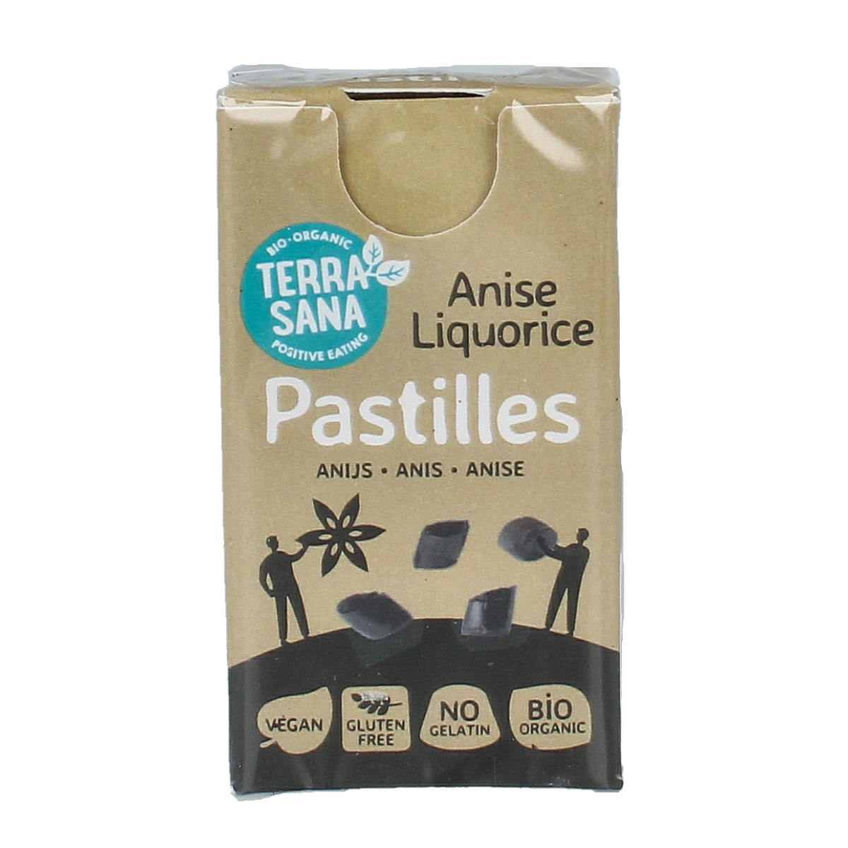 TerraSana Droppastilles anijs bio 25.00 Gram