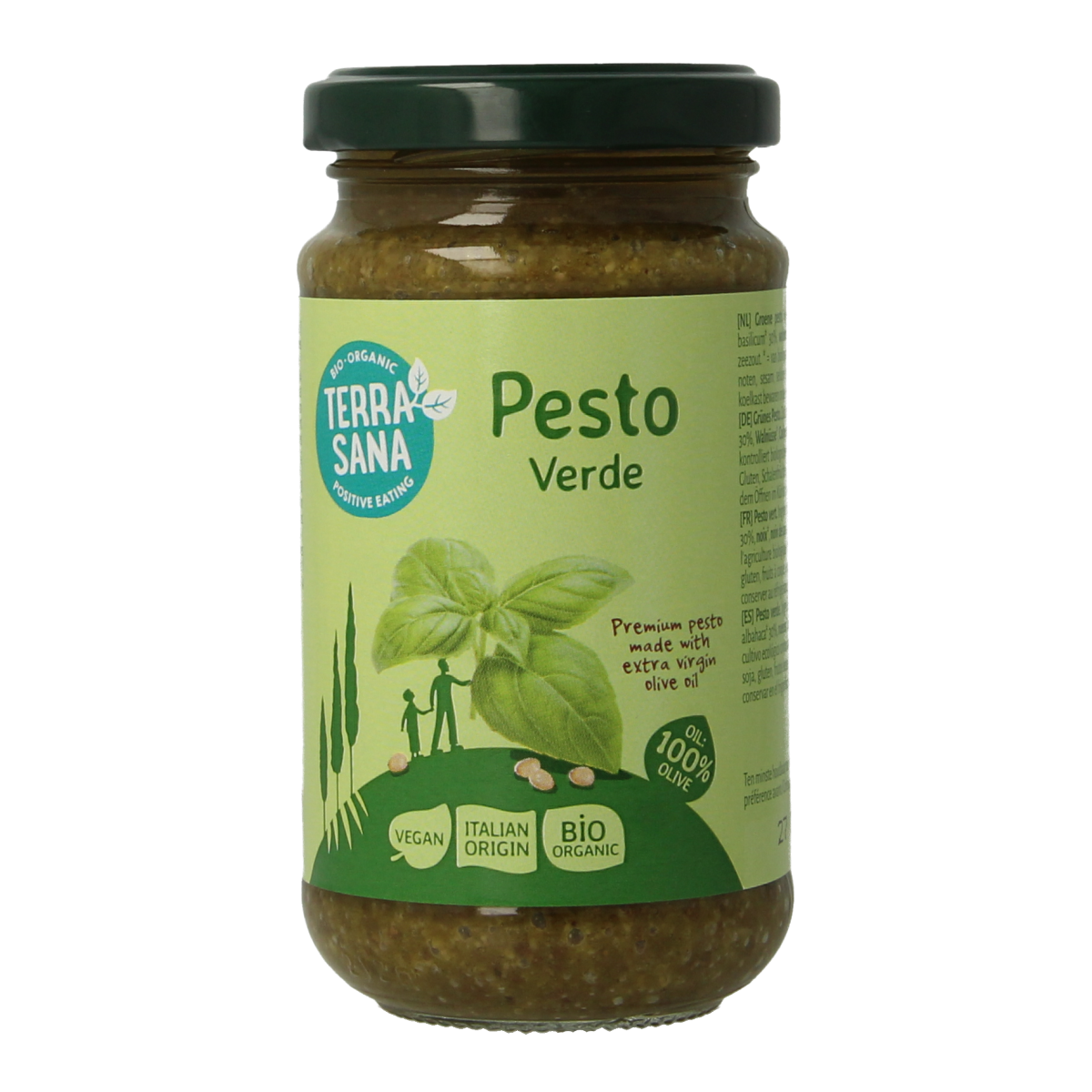 TerraSana Pesto verde bio 180.00 Gram