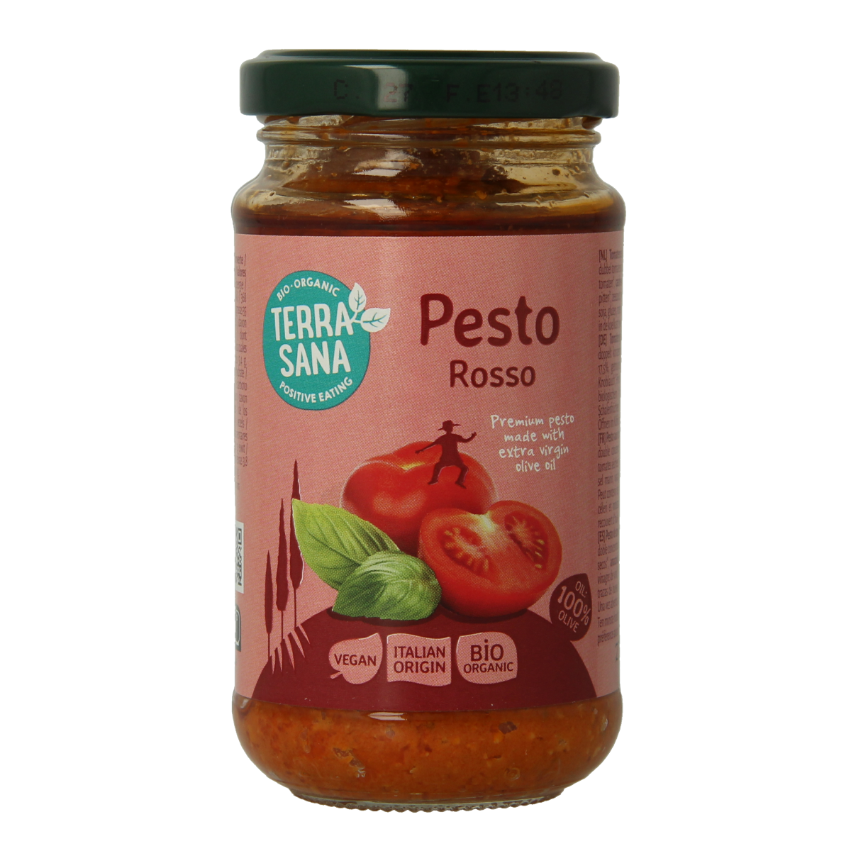 TerraSana Pesto rosso bio 180.00 Gram