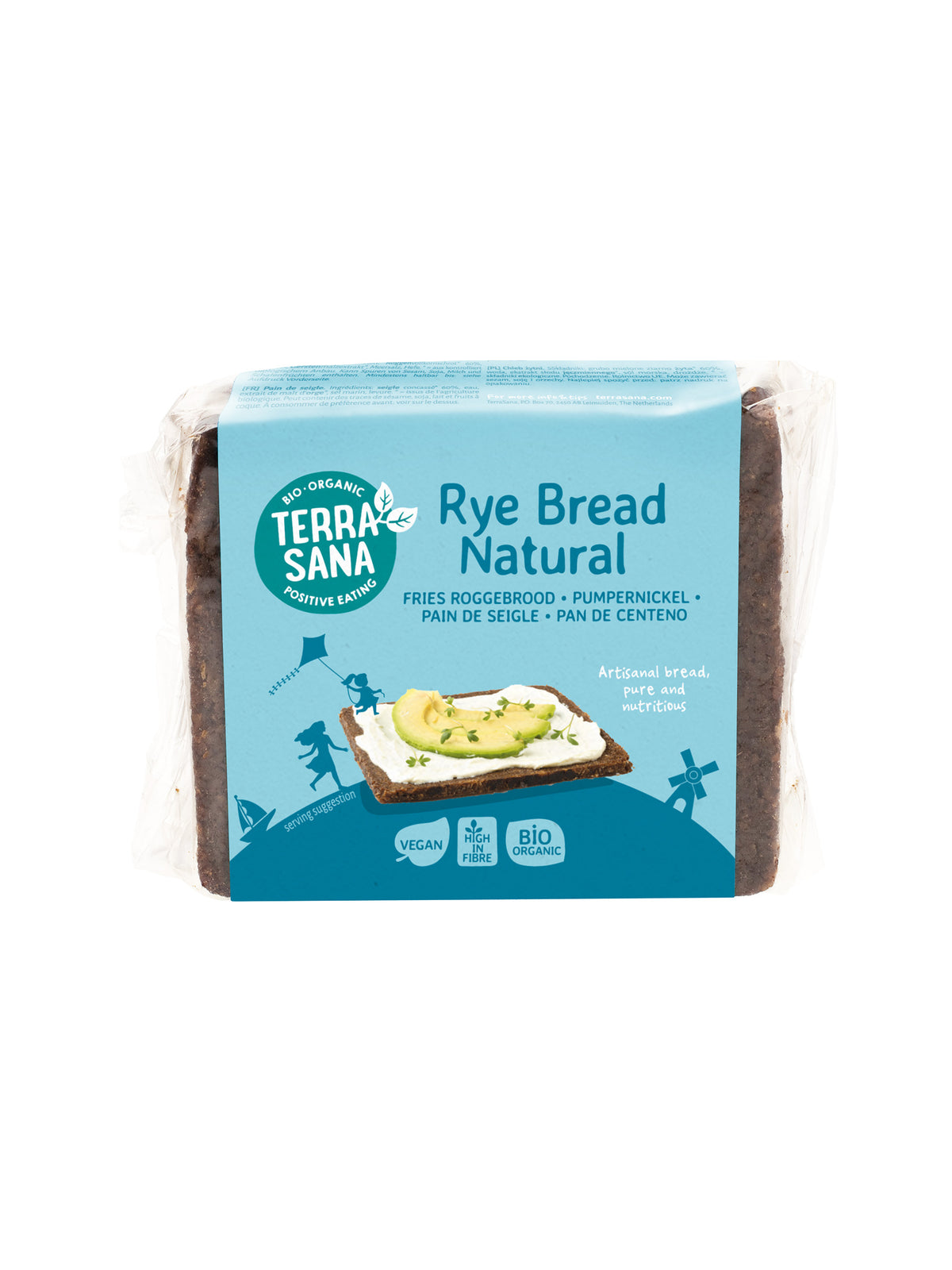 TerraSana Fries roggebrood bio 500.00 Gram