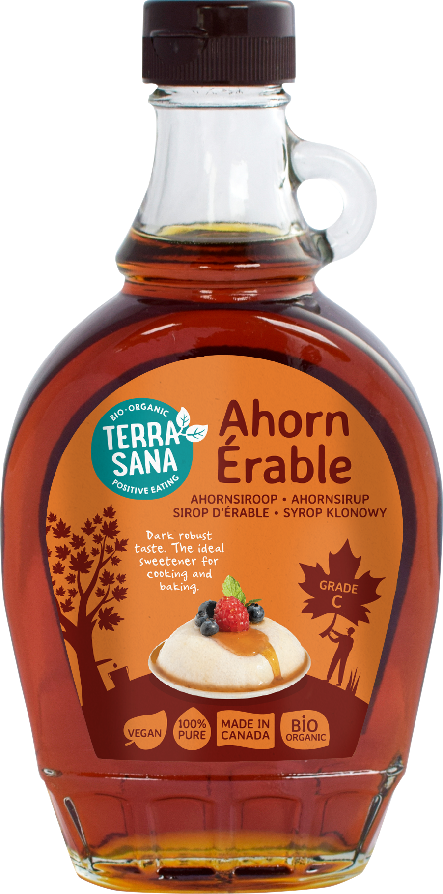 TerraSana Ahornsiroop graad C bio 250.00 Milliliter