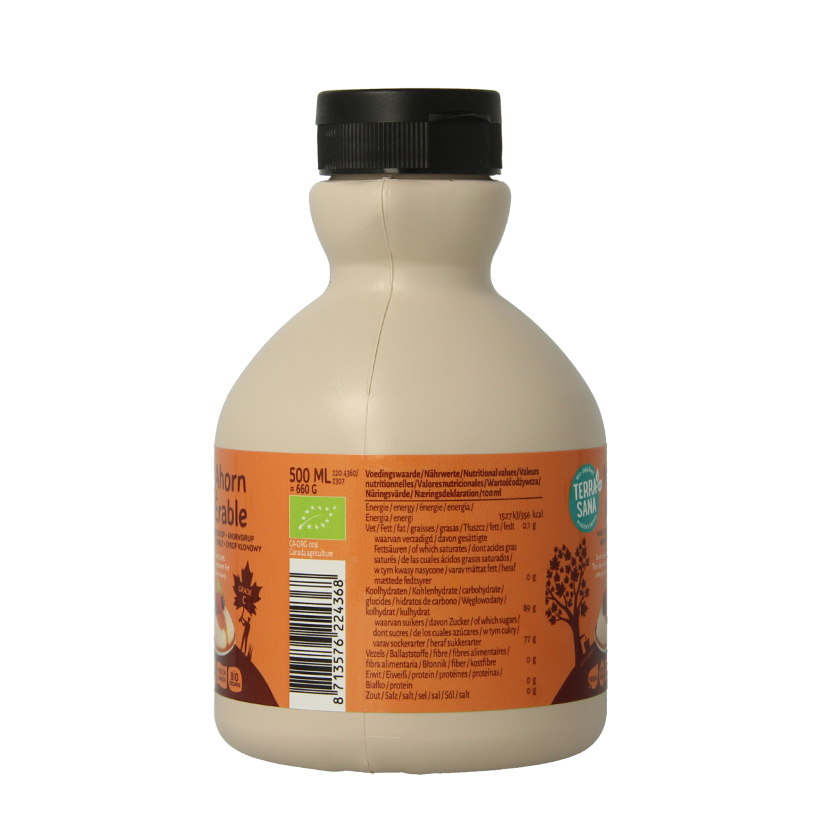 TerraSana Ahornsiroop graad C in jug bio 500.00 Milliliter