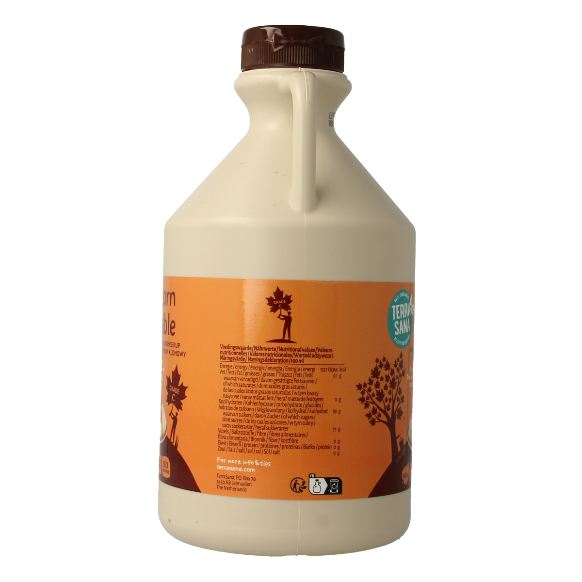 TerraSana Ahornsiroop graad C bio 1.00 Liter