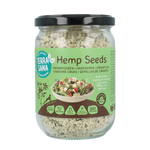 TerraSana RAW Hennepzaad gepeld in glas bio 275.00 Gram