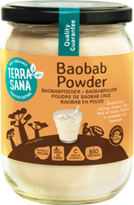 TerraSana Raw baobab poeder in glas bio 190.00 Gram