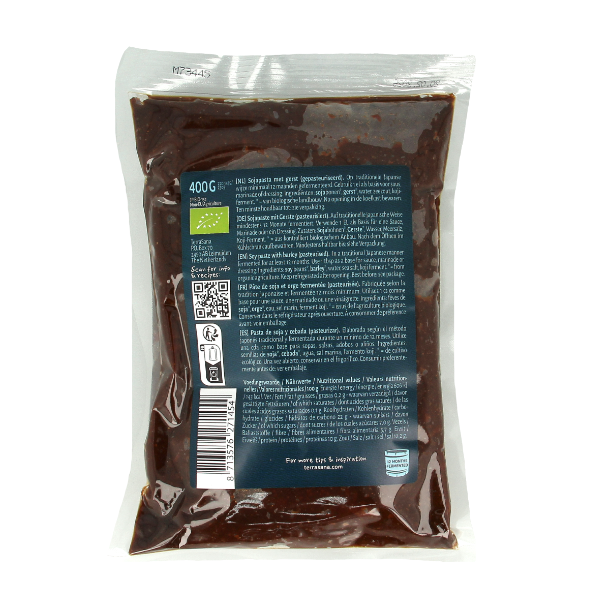 TerraSana Mugi miso (gerst) eko bio 400.00 Gram