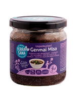 TerraSana Genmai miso ongepasteuriseerd glas bio 350.00 Gram