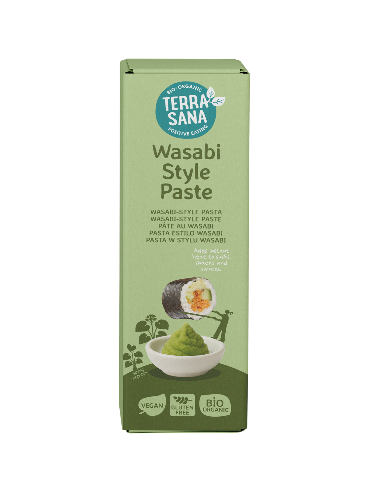 TerraSana Wasabi style pasta bio 50.00 Gram