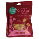 TerraSana Japanse bruine rijstcrackers eko 60.00 Gram