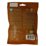 TerraSana Japanse bruine rijstcrackers zwarte sesam bio 60.00 Gram