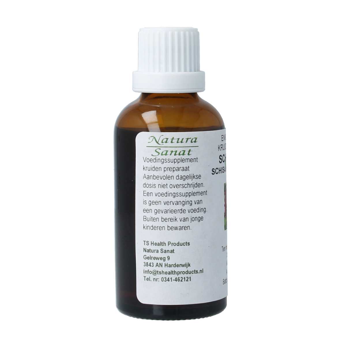Cruydhof Schisandra chinensis fruct tinctuur 50.00 Milliliter