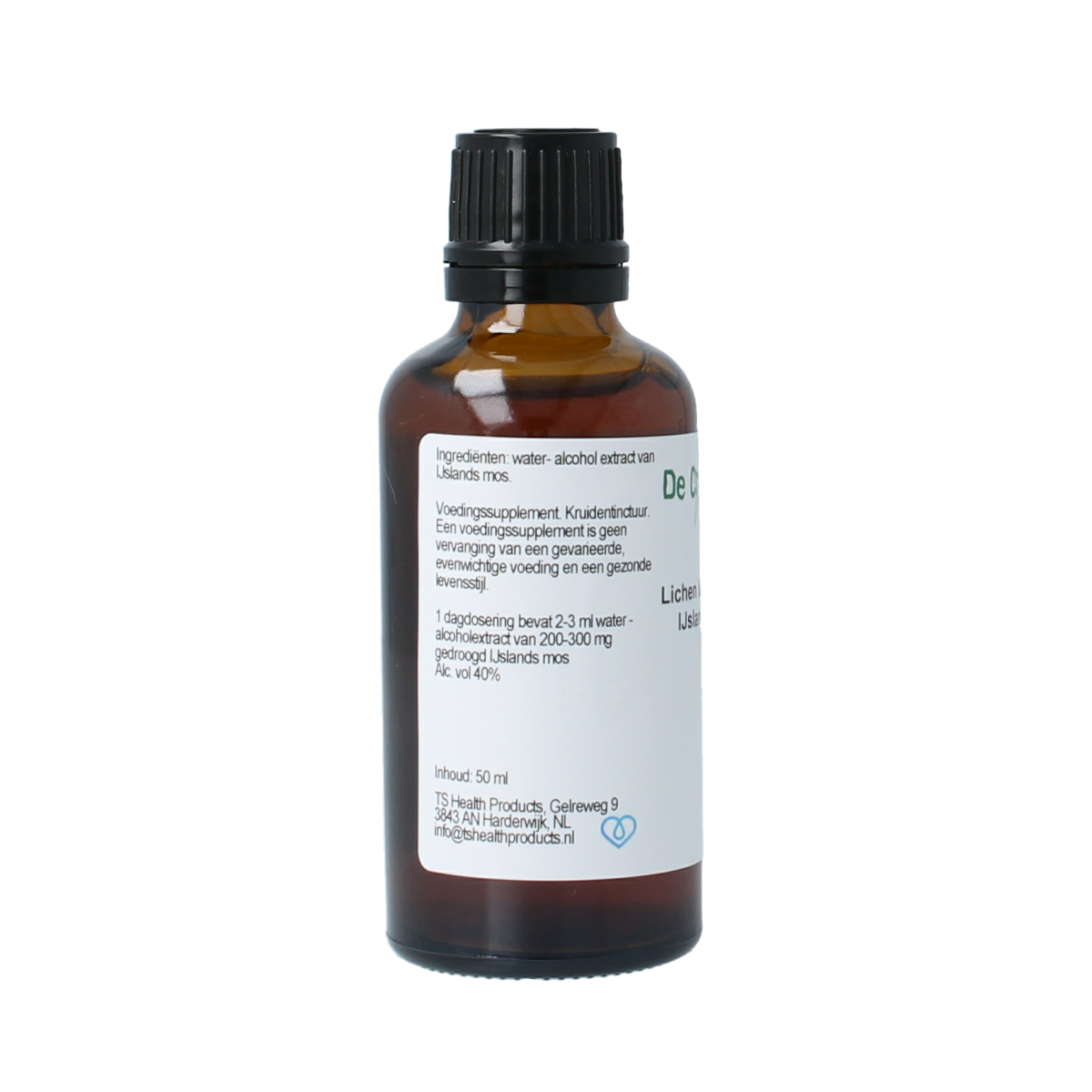 Cruydhof Lichen island / ijsland mos tinctuur 50.00 Milliliter