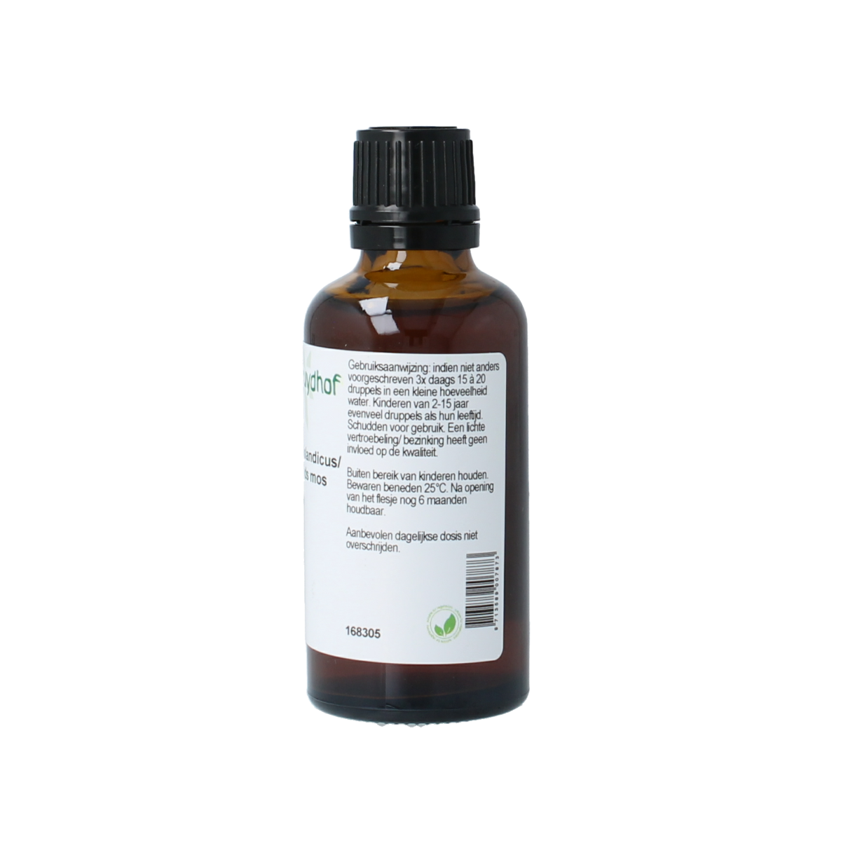 Cruydhof Lichen island / ijsland mos tinctuur 50.00 Milliliter