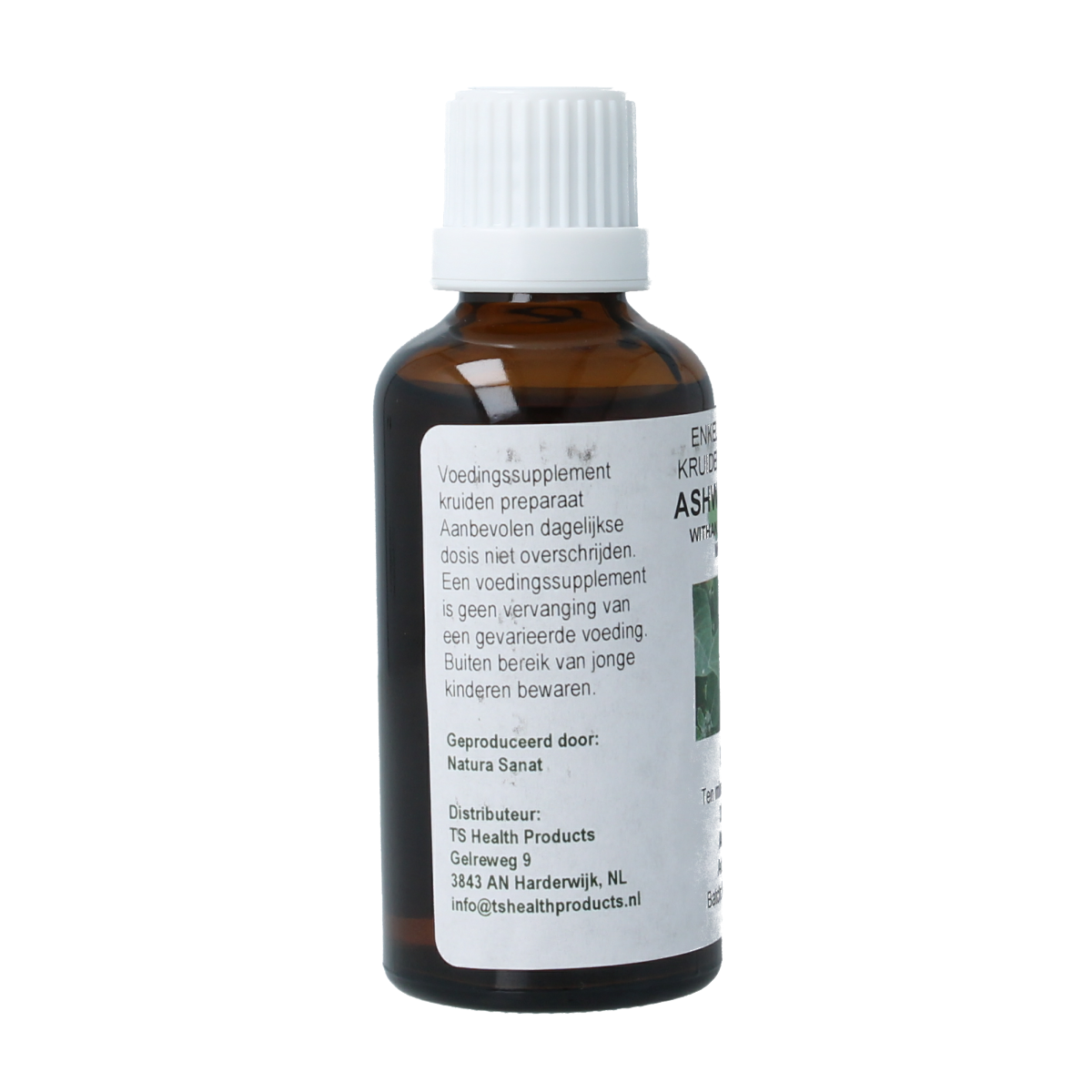 Cruydhof Withania somnifera/ashwagandha tinctuur 50.00 Milliliter