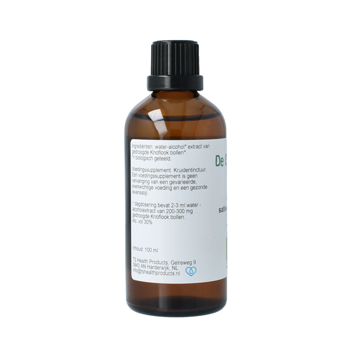 Cruydhof Allium sativum bulb/knoflook tinctuur bio 100.00 Milliliter