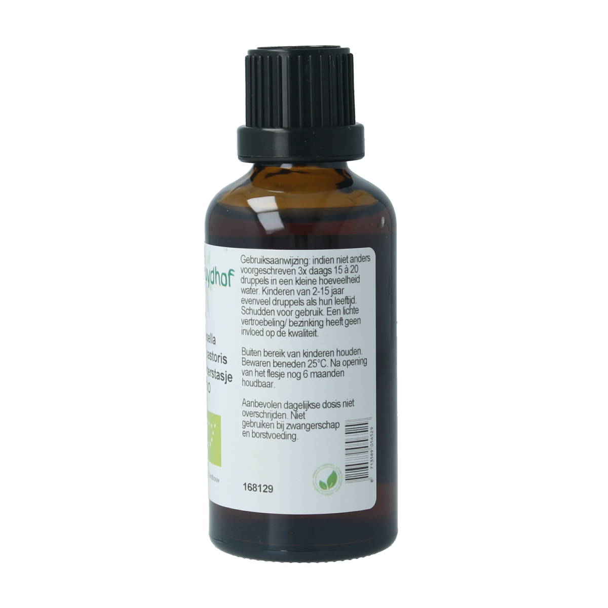 Cruydhof Capsella burs p / herderstasje tinctuur bio 50.00 Milliliter