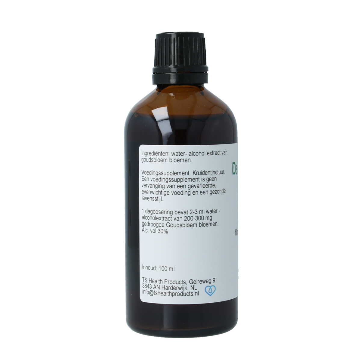 Cruydhof Calendula officinalis fl / goudsbloem tinctuur 100.00 Milliliter