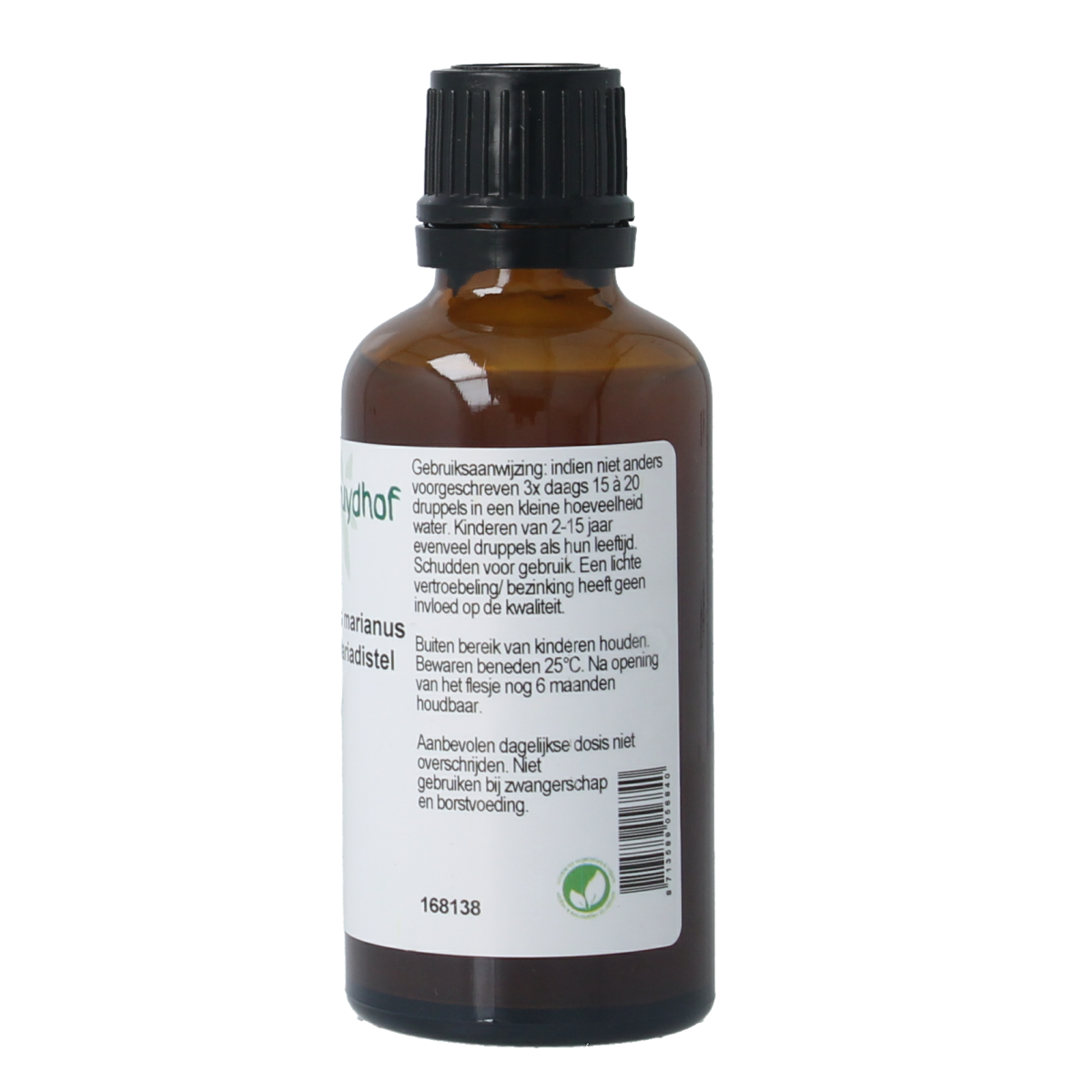 Cruydhof Carduus marianus fructus / mariadistel tinctuur 50.00 Milliliter