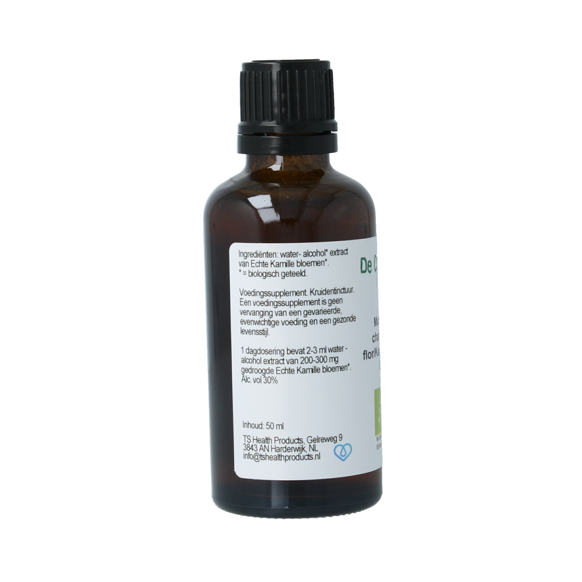 Cruydhof Matricaria chamomilla fl / kamille tinctuur bio 50.00 Milliliter