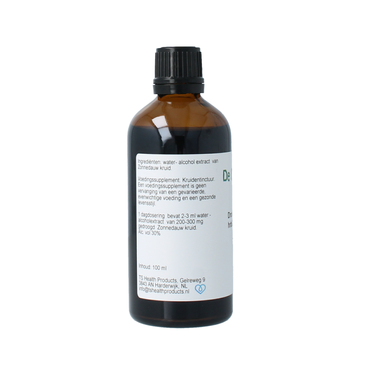 Cruydhof Drosera anglica hrb / zonnedauw tinctuur 100.00 Milliliter