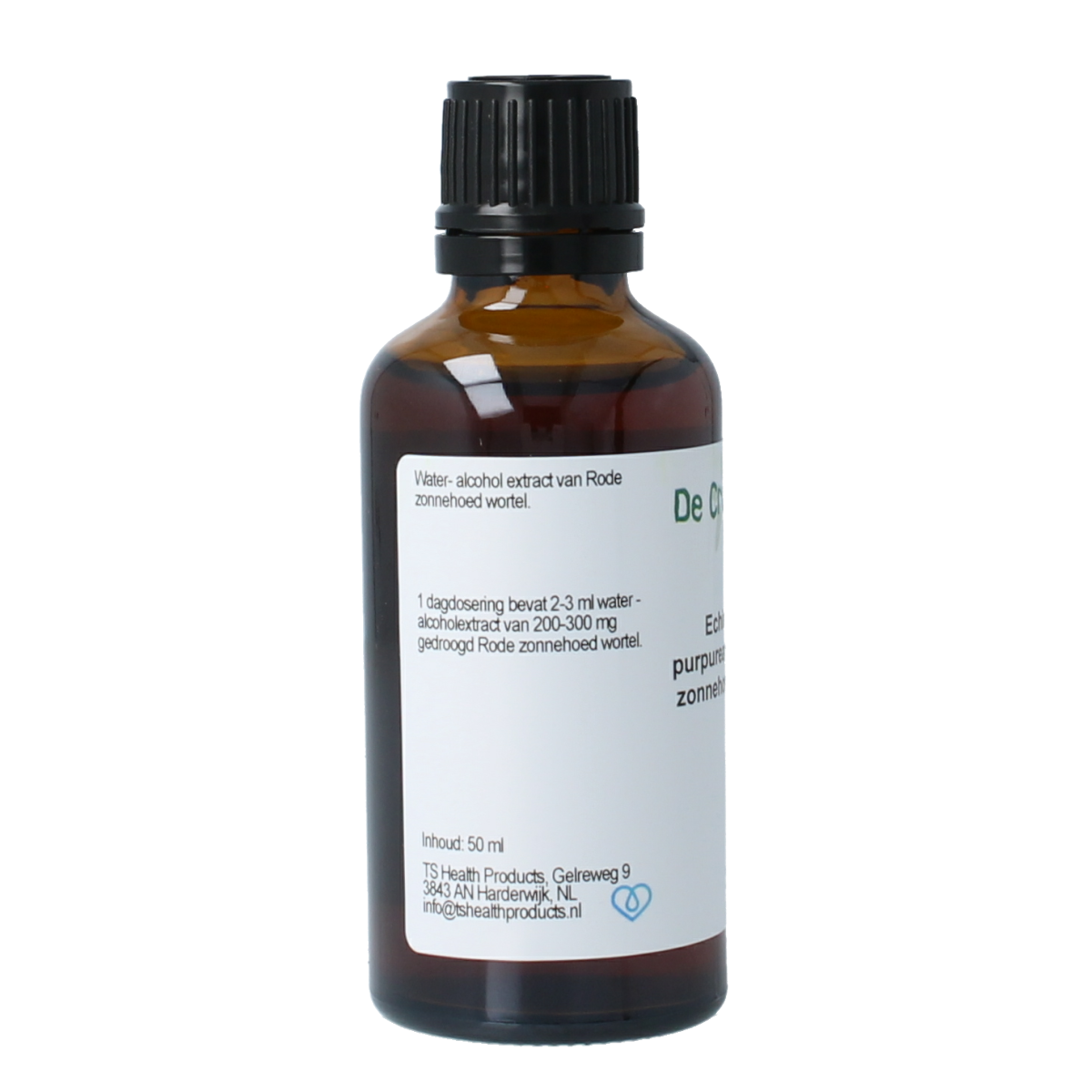 Cruydhof Echinacea purpurea wortel tinctuur 50.00 Milliliter