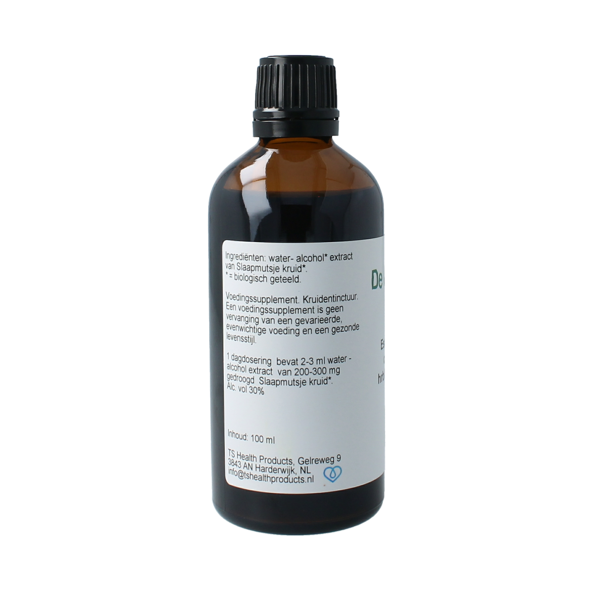 Cruydhof Eschscholtzia calif / slaapmutsje tinctuur bio 100.00 Milliliter