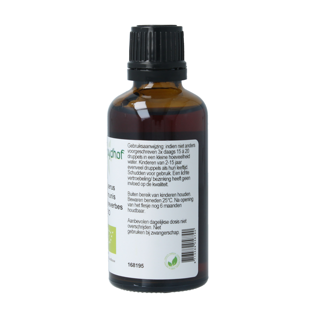 Cruydhof Juniperus communis fruct / jeneverbes tinctuur bio 50.00 Milliliter