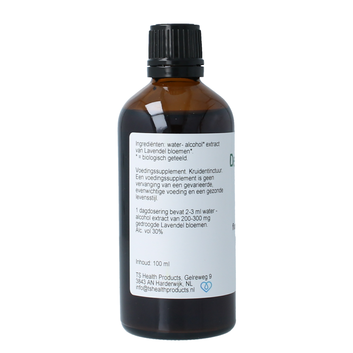 Cruydhof Lavandula officinalis flor tinctuur bio 100.00 Milliliter