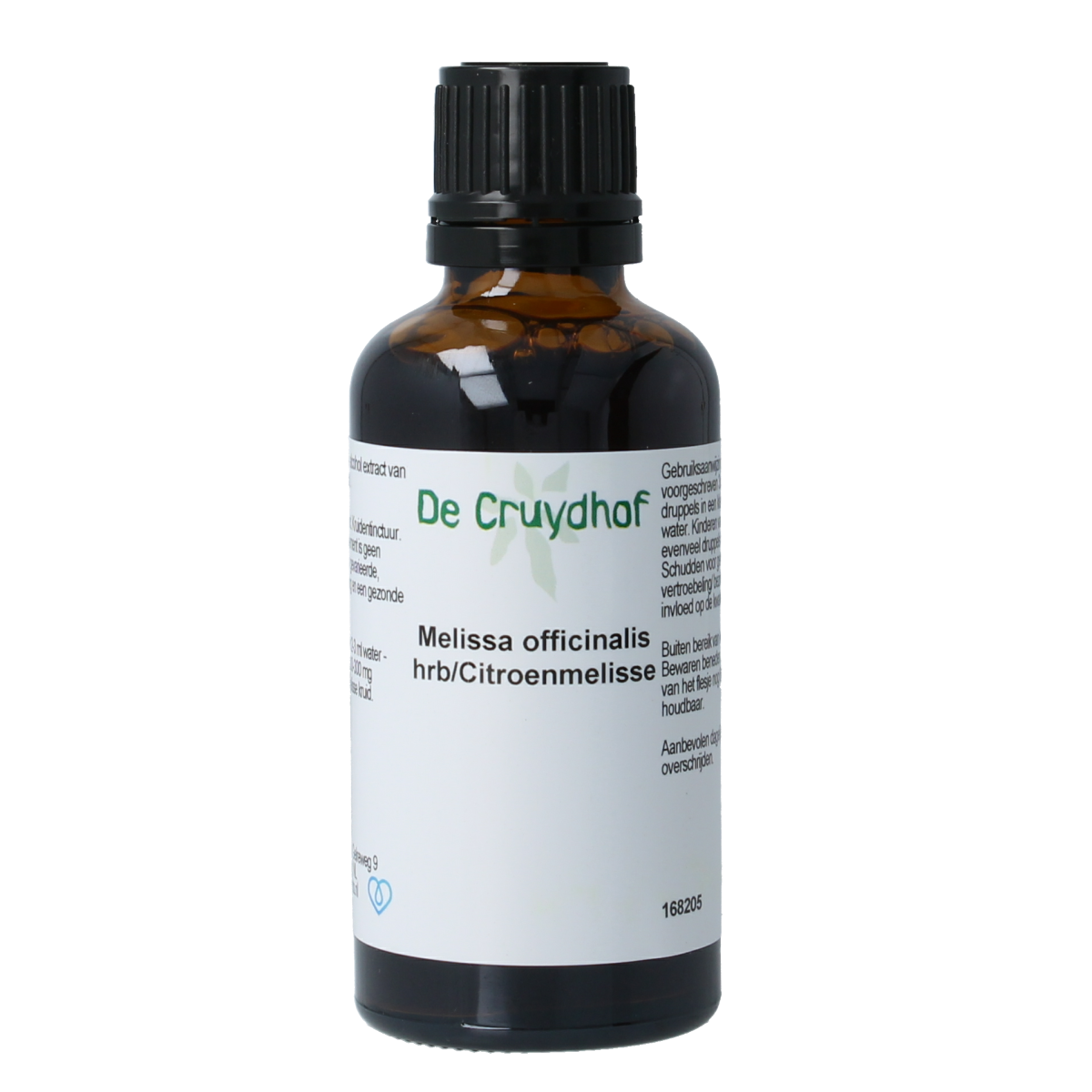 Cruydhof Melissa officinalis herb / citroenmelisse tinctuur 50.00 Milliliter