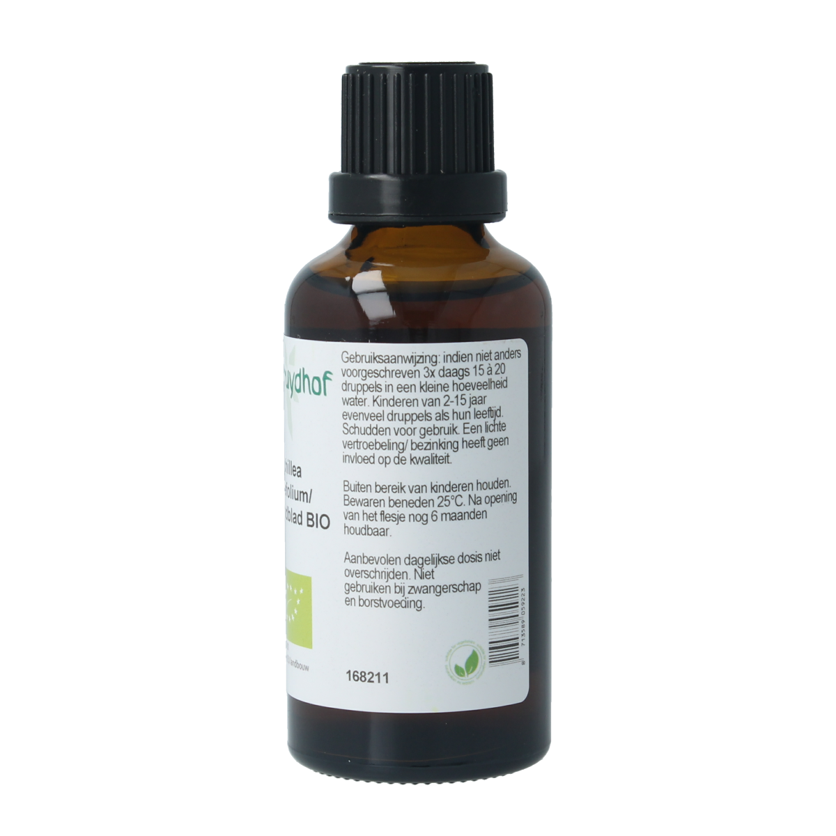Cruydhof Achillea millefolium/duizendblad tinctuur bio 50.00 Milliliter