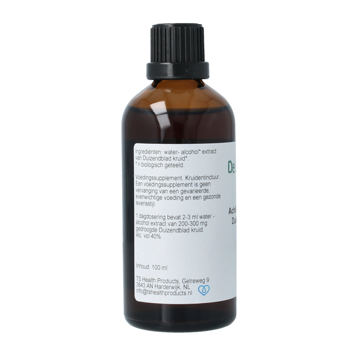 Cruydhof Achillea millefolium/duizendblad tinctuur bio 100.00 Milliliter