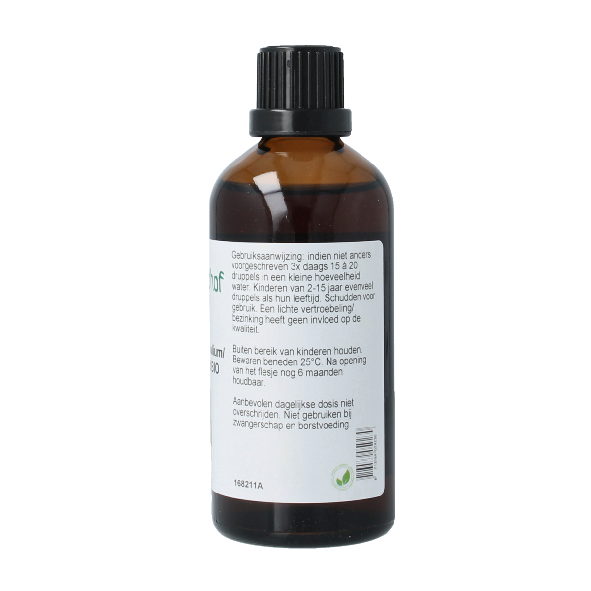 Cruydhof Achillea millefolium/duizendblad tinctuur bio 100.00 Milliliter