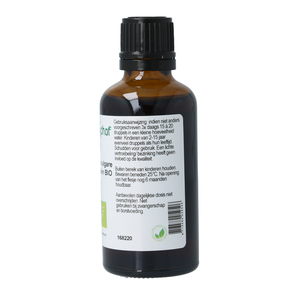 Cruydhof Origanum vulgare herb / marjolein tinctuur bio 50.00 Milliliter