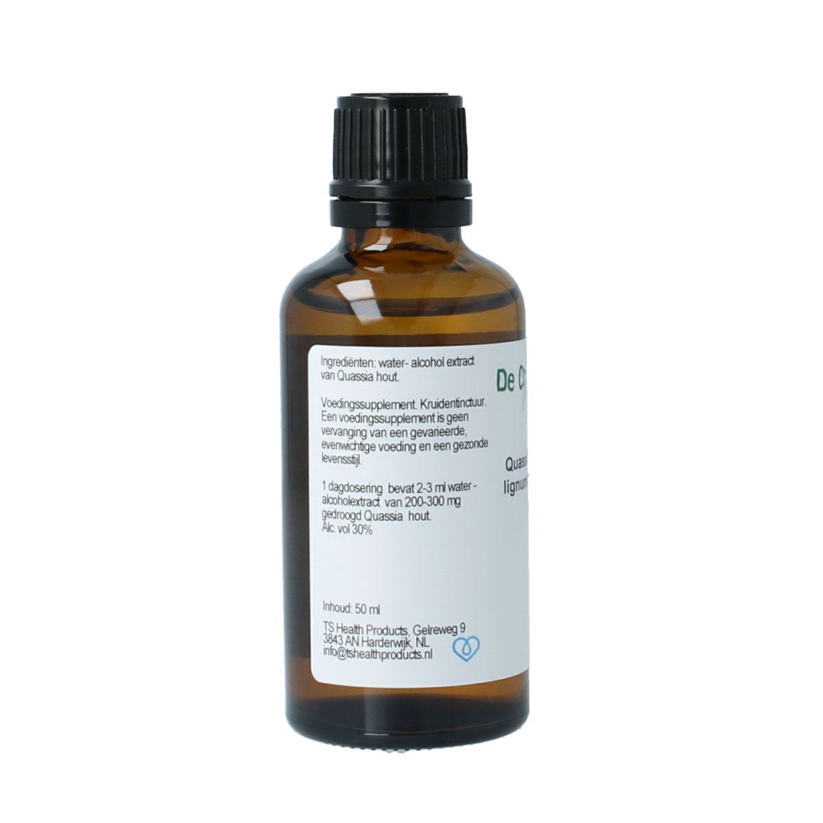 Cruydhof Quassia amara lign tinctuur 50.00 Milliliter