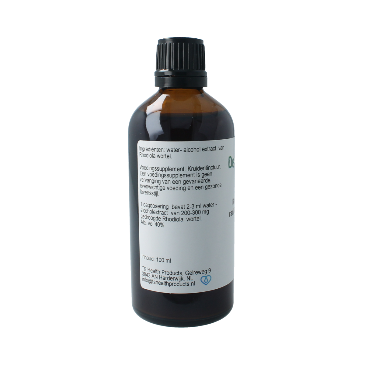 Cruydhof Rhodiola rosea radix tinctuur 100.00 Milliliter