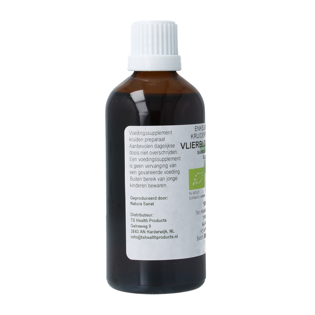 Cruydhof Sambucus nigra / gewone vlier bio 100.00 Milliliter