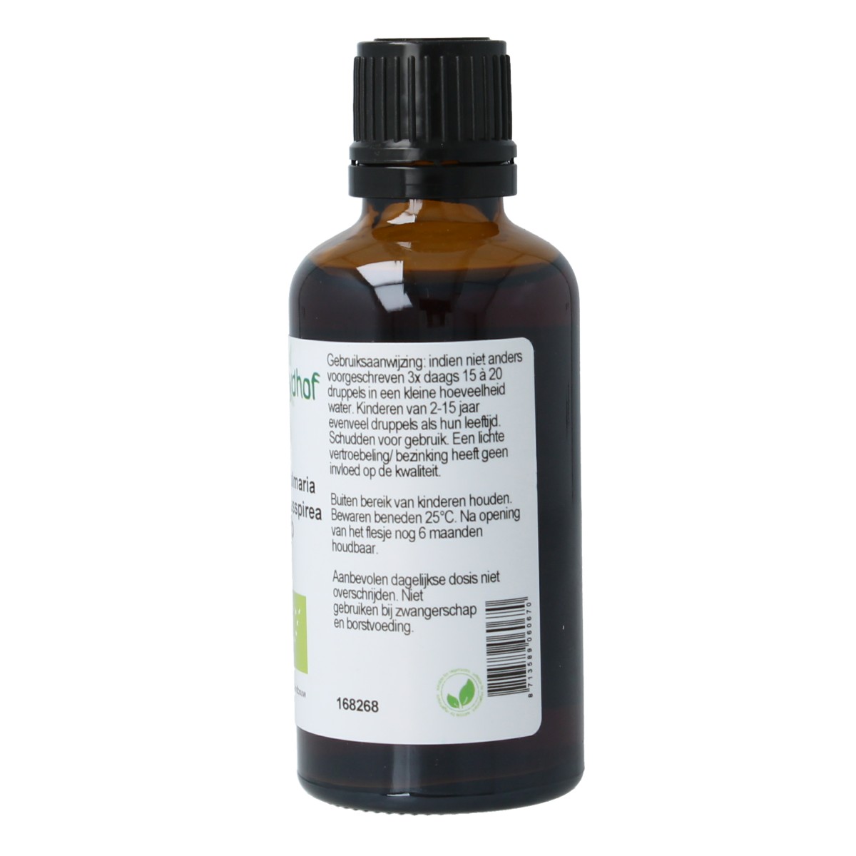 Cruydhof Spiraea ulmaria herb / moerasspirea tinctuur bio 50.00 Milliliter